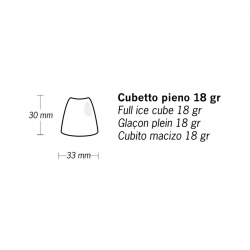 Mașină cuburi (18gr) de gheață 85 kg/24 ore, Kastel - Img 4