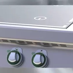 Mașină de gătit electrică cu inducție, 4 plite cu suport - Img 3