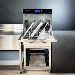 Mașină de spălat vase și pahare coș 50x60, comandă electronică 4 programe Krupps Italia - Img 5