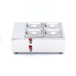 Mașină de topit, temperat ciocolata, 4 x GN1/6, Maxima - Img 5