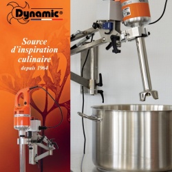 Mixer profesional cu suport de perete, tijă 410 mm Easymix Master, 20-100 L - Img 2