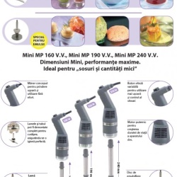 Mixer profesional de mână MINI MP 190 V.V., Robot Coupe - Img 3
