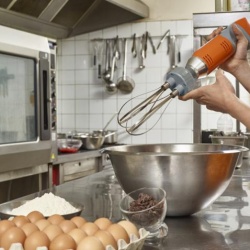 Mixer profesional vertical cu tijă 160 mm, tel și pasator Dynamix® Trio 160 - Img 5