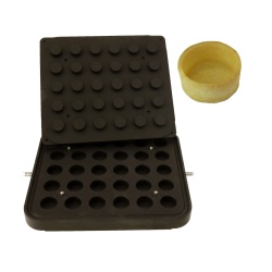 Placă matriță aparat tarte, 30 forme cilindru 39 mm - Img 2