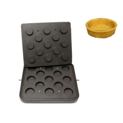Placă pentru aparatul de tarte, 13 forme rotunde 60 mm - Img 3