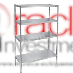 Raft inox 1800x400x1800 mm, Amitek SCA185A VH + GSA180 VH