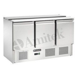 Saladetă frigorifică profesională ventilată 4x GN1/1, Amitek AK923V - Img 3
