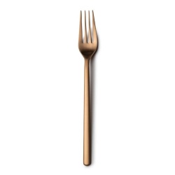 Set de 12 furculițe arămiu mat, NATURE MATT COPPER - Img 3