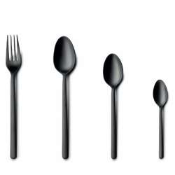 Set de 12 lingurițe negru mat, NATURE MATT BLACK - Img 3