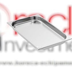 Tavă de inox (suprafață mată) GN1/1 h 40 mm