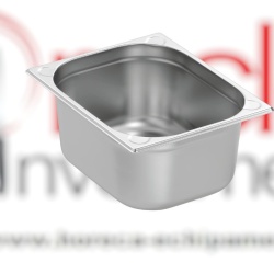 Tavă de inox (suprafață mată) GN1/2 h 150 mm