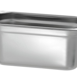 Tavă de inox (suprafață mată) GN1/3 h 150 mm - Img 2