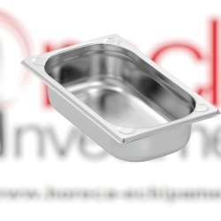 Tavă de inox (suprafață mată) GN1/4 h 65 mm