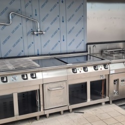 Tigaie basculantă pe gaz, basculare automată 120 Litri, Jemi - Img 7