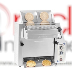 Toaster vertical pentru chifle burger, 600 buc/oră + roată de unt, Casselin