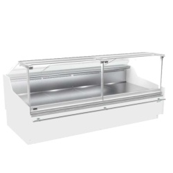 Vitrină caldă de expunere produse 2500x1225 mm, Infrico - Img 8