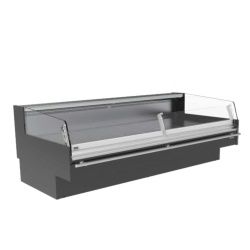 Vitrină frigorifică de expunere, incorporabilă, inox 938x875 mm, Infrico - Img 4
