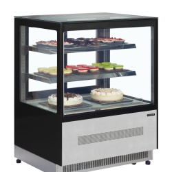 Vitrină frigorifică expunere prăjituri cofetărie, 140 Litri, Tefcold - Img 8
