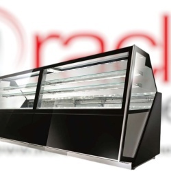 Vitrină frigorifică pentru prezentare înghețată Gelato, PREMIUM G6 (1250x1400 mm)