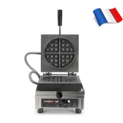 Aparat profesional de vafe Ø185 Rotunde, 34x26x22h cm - Img 2