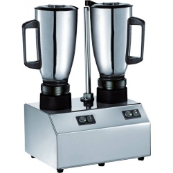 Blender dublu 2x 1,5 litri din inox, Amitek - Img 2