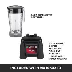 Blender profesional de mare putere, 1,9 Litri Waring XTreme - Img 2