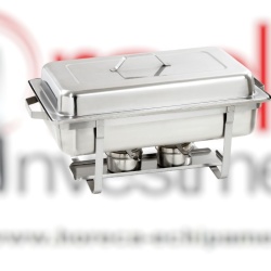 Chafing dish GN 1/1 cu suport pentru combustibil