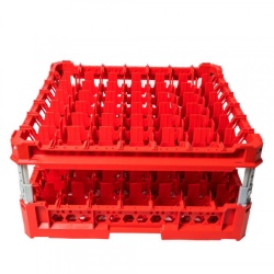 Coșuri pentru veselă și pahare, cu raft - Img 2