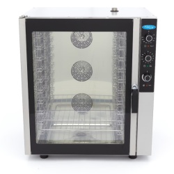 Cuptor electric combisteamer profesional, 10 tăvi GN1/1 sau 60x40 cm, Maxima - Img 8