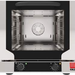 Cuptor electric cu convecție 4 tăvi 429x345 mm electromecanic, abur direct Eka Italia - Img 4