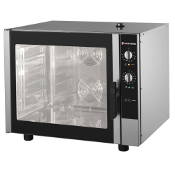 Cuptor electric cu convecție, electromecanic, 6 tăvi 600x400mm, Verso Basic Inoxtrend - Img 6