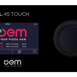 Cuptor electric tip tunel pentru pizza, cu bandă de 45 cm, Oem TL45 TOUCH - Img 6