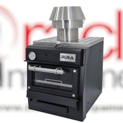 CUPTOR pe CĂRBUNI SERIA PRO HOME, PIRA 50 Black AB (pentru interior)