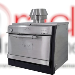 Cuptor pentru Steak pe cărbuni, deschidere verticaă, Pira 80 Lux SD