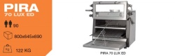 Cuptor pentru steak pe carbuni,deschidere verticala, Pira 70 LUX ED - Img 2