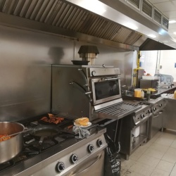 Cuptor pentru Steak pe cărbuni, deschidere verticală, Pira 80 Silver ED - Img 4