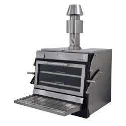 Cuptor pentru steak pe cărbuni, deschidere verticală, Pira 90 LUX ED - Img 14