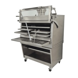 Cuptor pentru Steak pe cărbuni, PIRA 120 Silver SD - Img 15