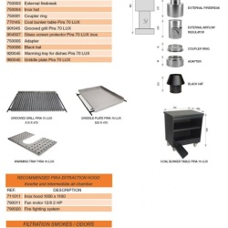Cuptor pentru Steak pe cărbuni, Pira 70 LUX Inox - Img 6