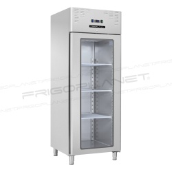 Dulap congelare din inox cu ușă sticlă, 650 litri, Amitek - Img 8
