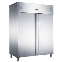 Dulap de congelare inox 1400 Litri, cu roți, Hurakan - Img 2