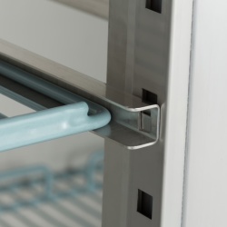 Dulap de congelare inox 800 litri, cu roți, Maxima - Img 6