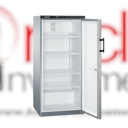 Dulap frigorific 445 L, cu răcire dinamică, Argintiu