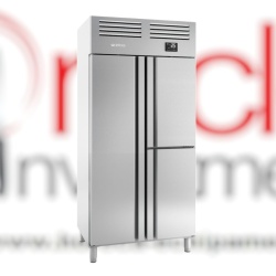 Dulap frigorific de inox cu 3 uși, 745 litri, Infrico