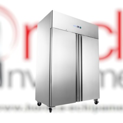 Dulap frigorific inox 800 litri, cu roți, Maxima