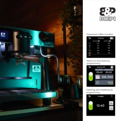 Espressor 3 grupuri, UPTOWN, Biepi Italia - Img 6