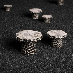 Farfurie podium fine dining 9x5 cm, set de 12 bucăți, Teide - Img 2