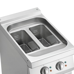 Friteuză electrică profesională 2x9 litri - Img 5
