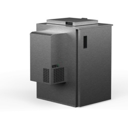 Goș de gunoi reciclare refrigerant, inox 480 Litri - Img 6