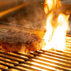 Grătar profesional Barbeque pentru Steak pe cărbuni, 1450x820x970 mm - Img 7